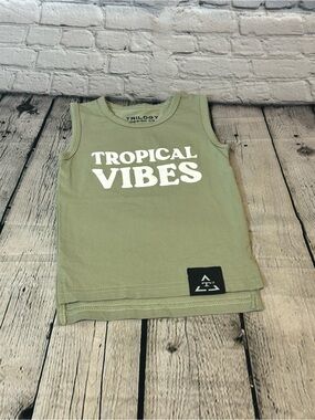 Trilogy Design Co Tropical Vibes Baby Tank Top